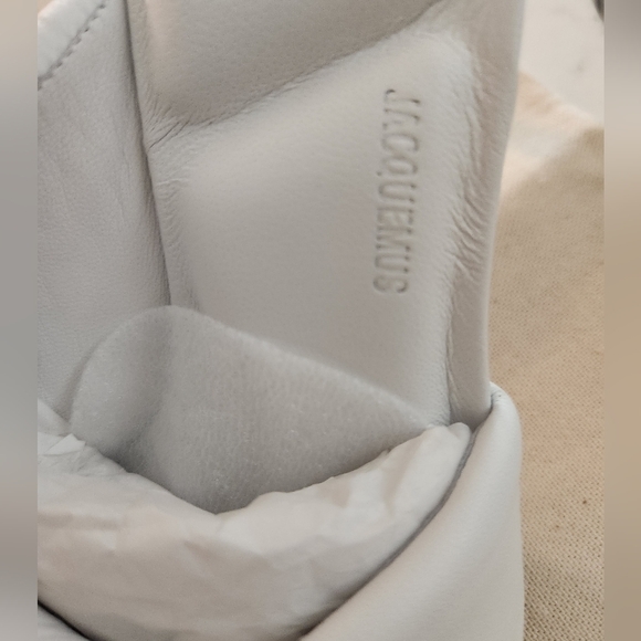 Jacquemus Bagnu Heels in White Brand new in dust bag ×2 size 7.5 - Picture 14 of 15
